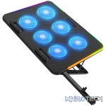 Laptop Cooling Pad 15.6" 6 x 60mm Fan Led 5 Level - LCP156 - Image 2